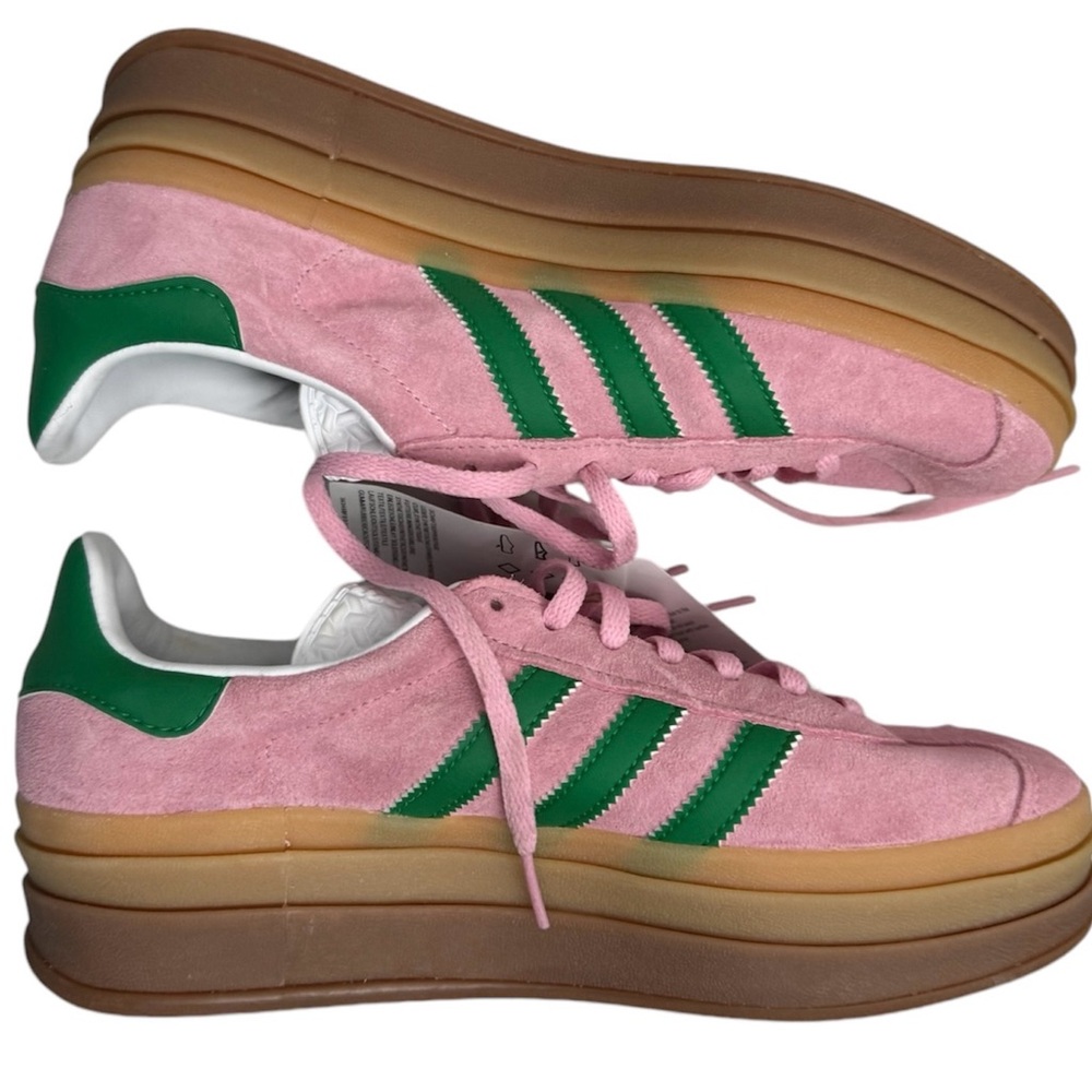 Adidas gazelle sneakers pink size 7